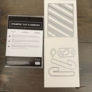 NEW Stampin' Up Candy Canes Dies
